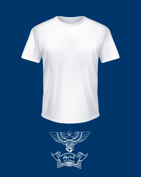 AlDeewan T-Shirt Platinum Round Neck