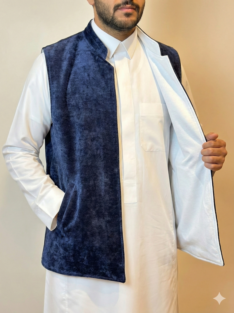 Sudairi Double Face - Blue + White