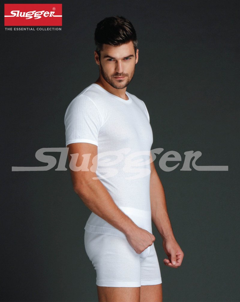 SLUGGER T-SHIRT R NECK LINING FOR MENS