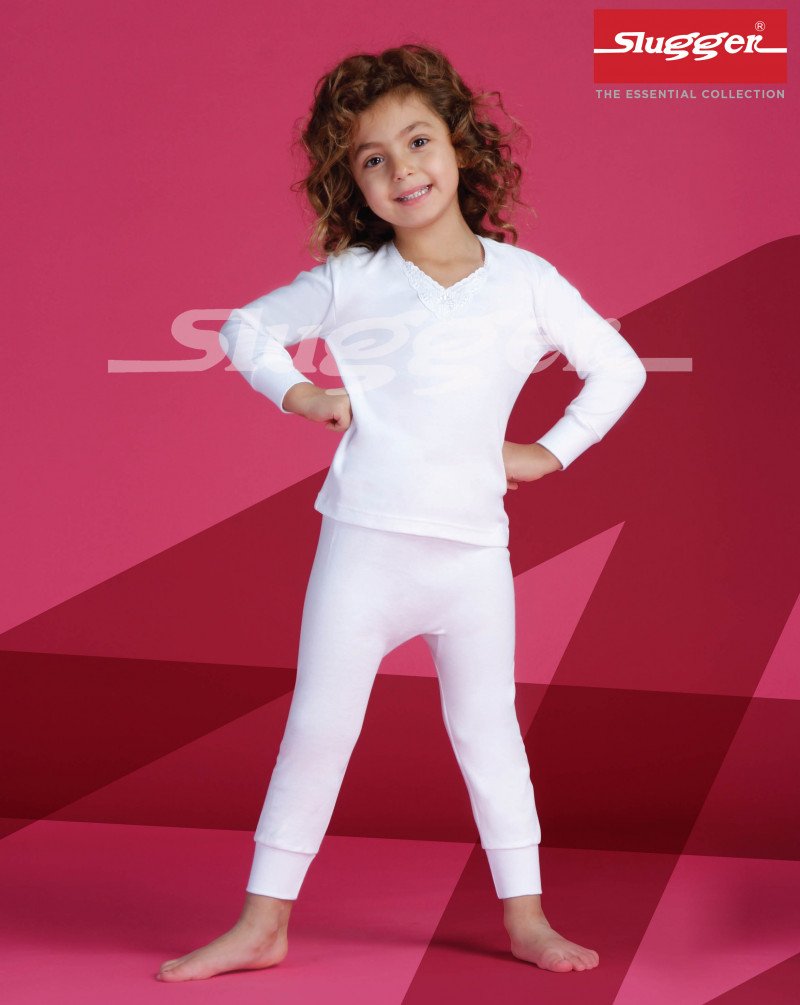 Girls Pajama Set Plain