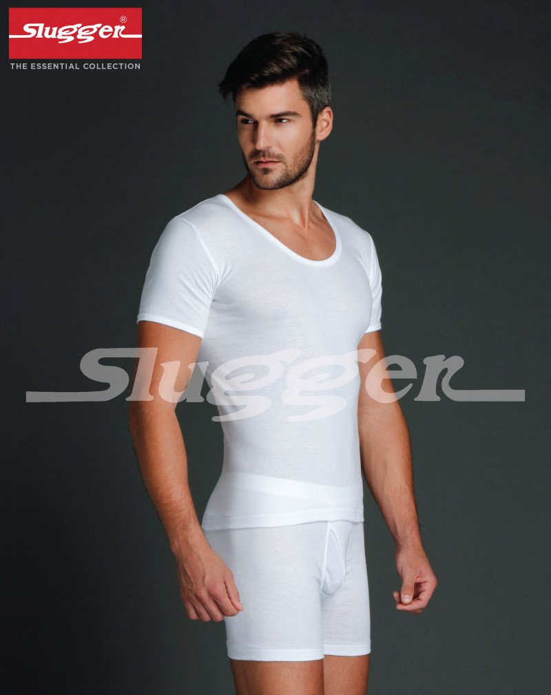 SLUGGER T-SHIRT U NECK FOR MENS